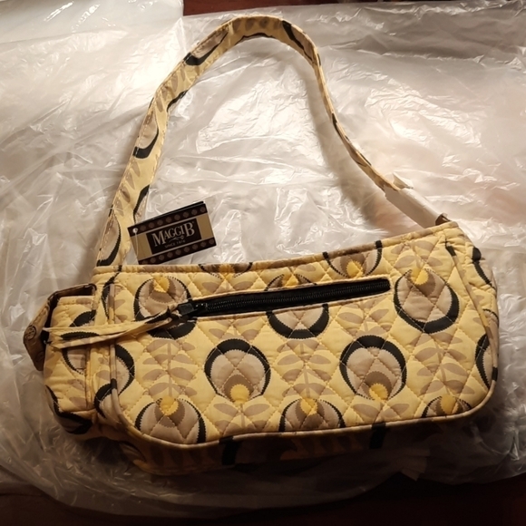 maggiB Handbags - MaggiB LemonDrop Hobo Purse NWT